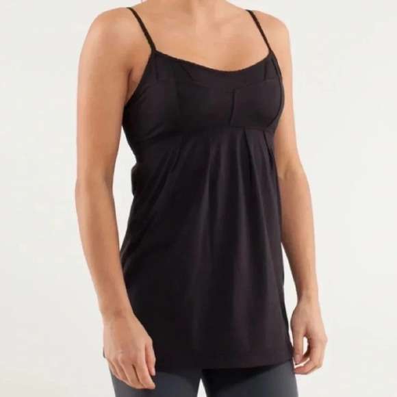 Lululemon Women’s Debut Tank Yoga Gym Workout Training Running Black Size 4 - Picture 14 of 15
